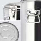 SOGA 40L Stainless Steel Insulated Stock Pot Hot & Cold Beverage Container