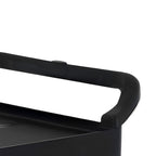 2 Tier Multifunctional Utility Cart 845x430x940mm Black