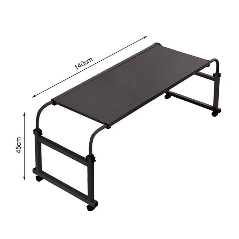 SOGA 140×45 cm Adjustable Overbed Table – Mobile Desk