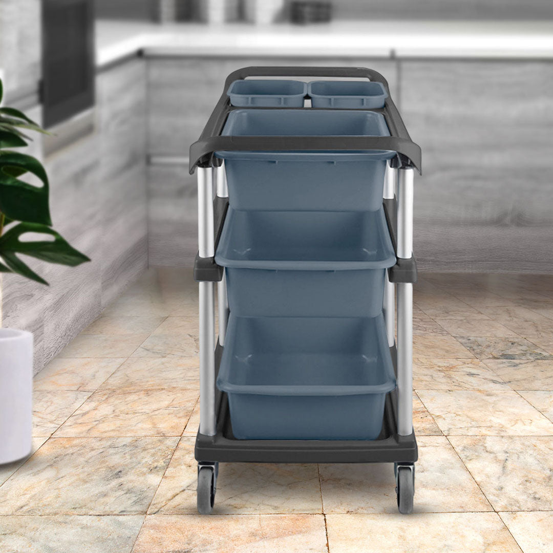 3 Tier Commercial Food Trolley Cart