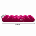 Recliner Lounge Sofa Cushion Red Burgundy
