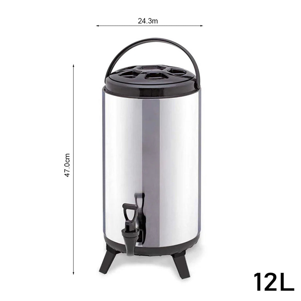 SOGA 12L Portable Insulated Cold/Heat Dispenser