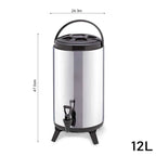 SOGA 12L Portable Insulated Cold/Heat Dispenser