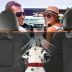 Pet Car Cover Back Seat Protector Black