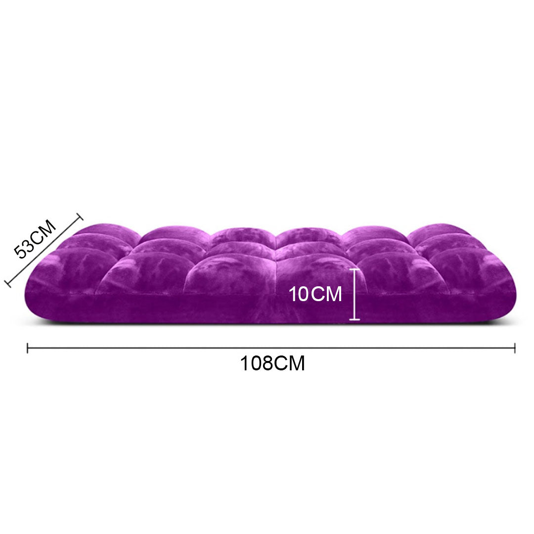 Recliner Lounge Sofa Cushion Purple