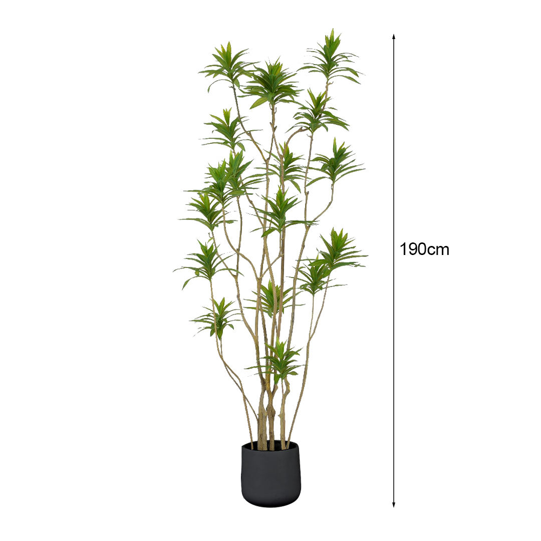 SOGA 190cm Lily Bamboo Plant Tree Living Room Artificial Plant Home Accent Decoration