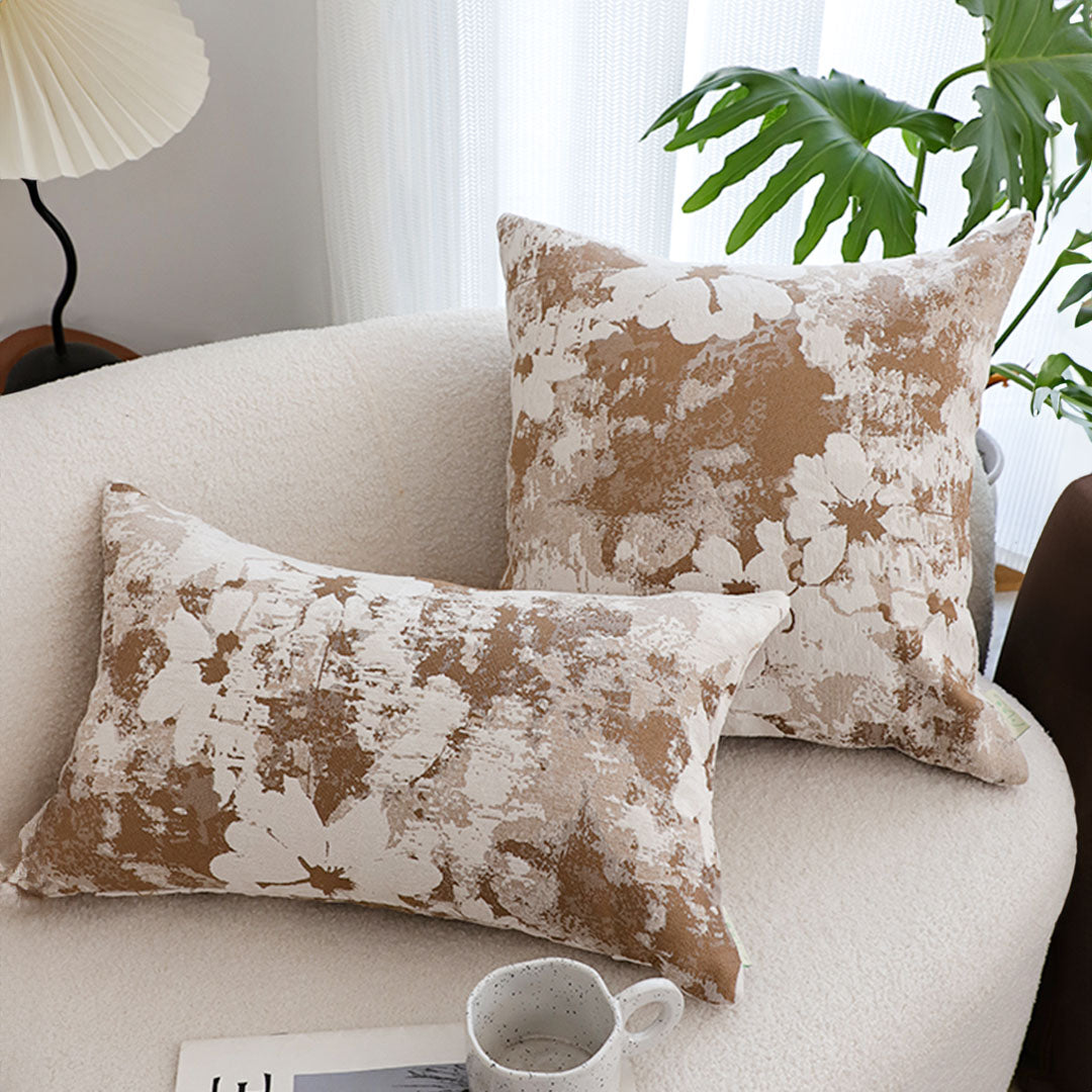 SOGA 50cm Rustic Weathered Lumbar Throw Pillow