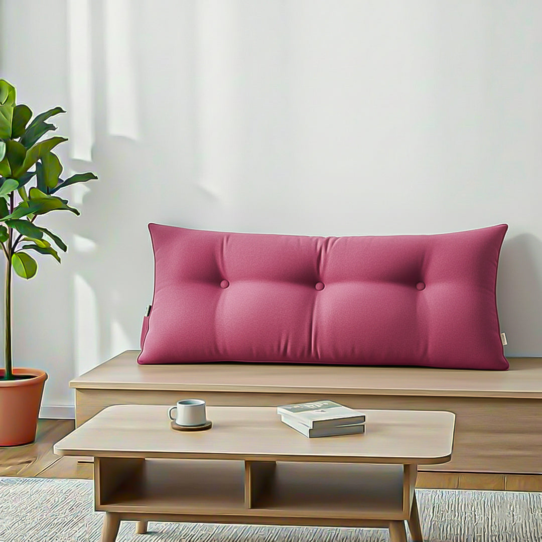 SOGA 100cm Pink Cushion Pillow