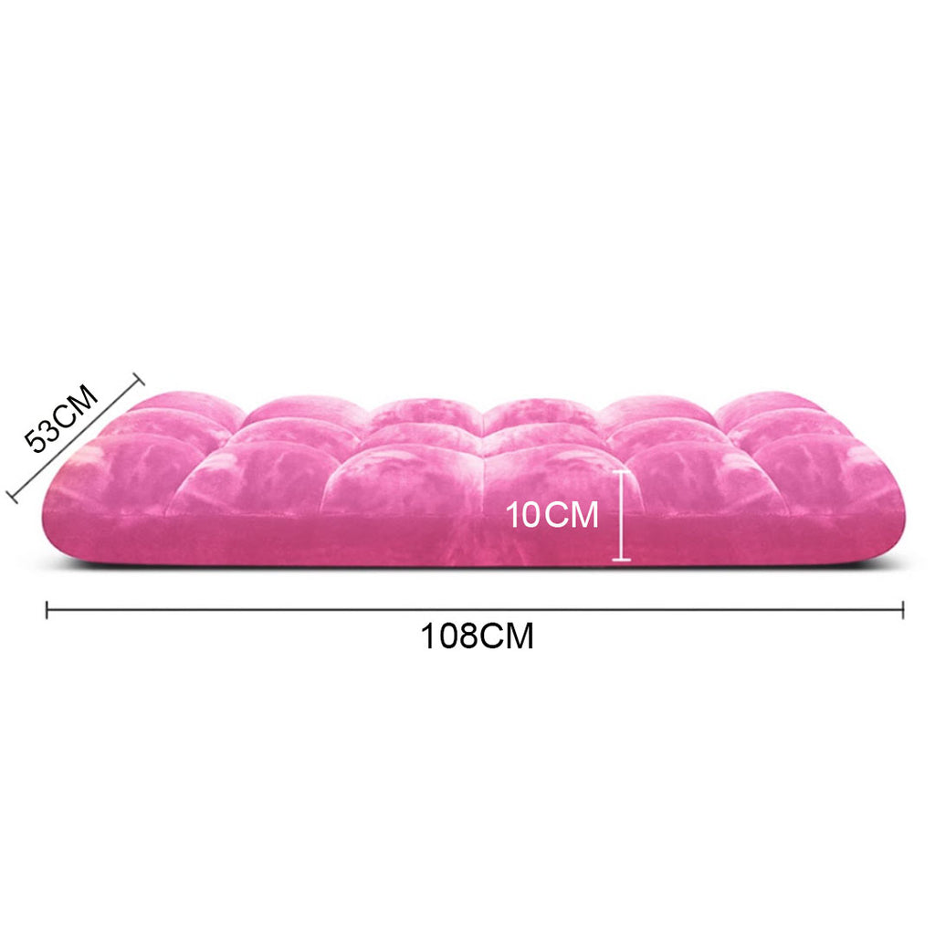 Recliner Lounge Sofa Cushion Light Pink