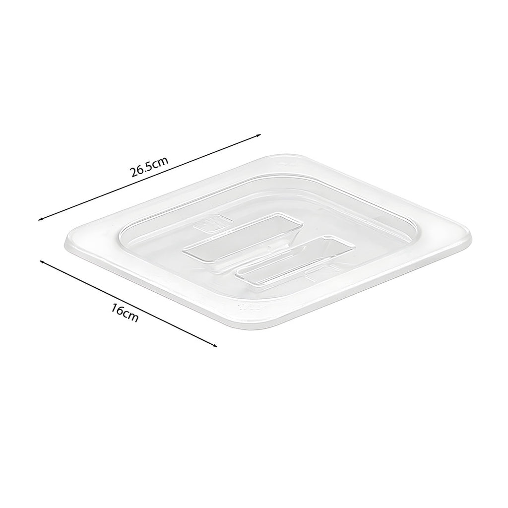 Clear Gastronorm 1/6 GN Lid Food Cover