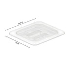 Clear Gastronorm 1/6 GN Lid Food Cover