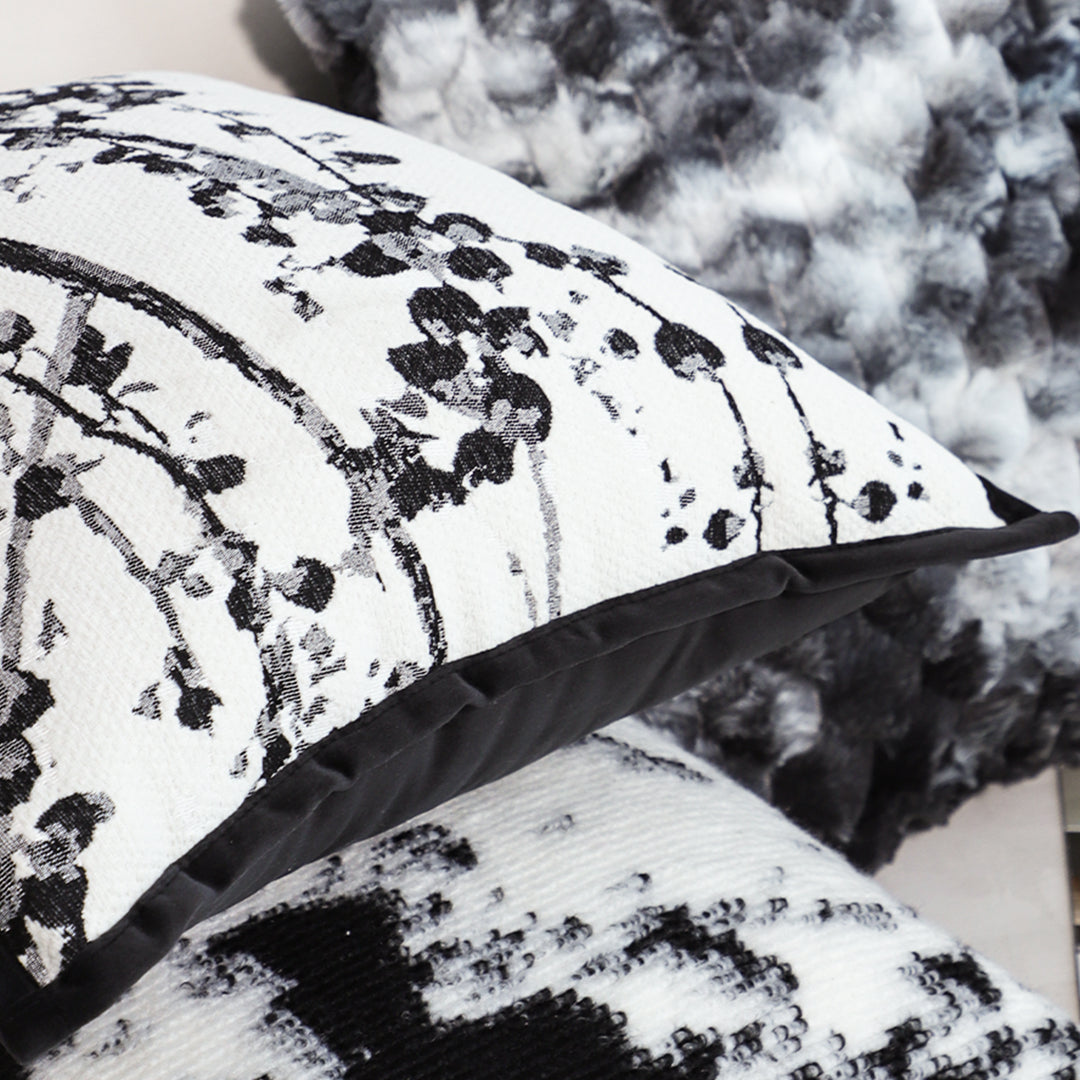 50cm Throw Pillow Botanical and Modern Elegant for Home Decor