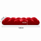 Recliner Lounge Sofa Cushion Red