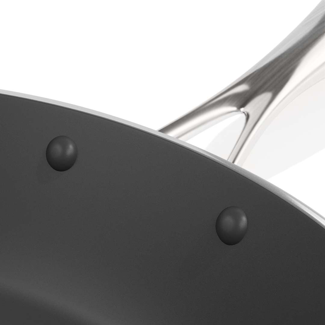 36cm Stainless Steel FryPan Non Stick Skillet