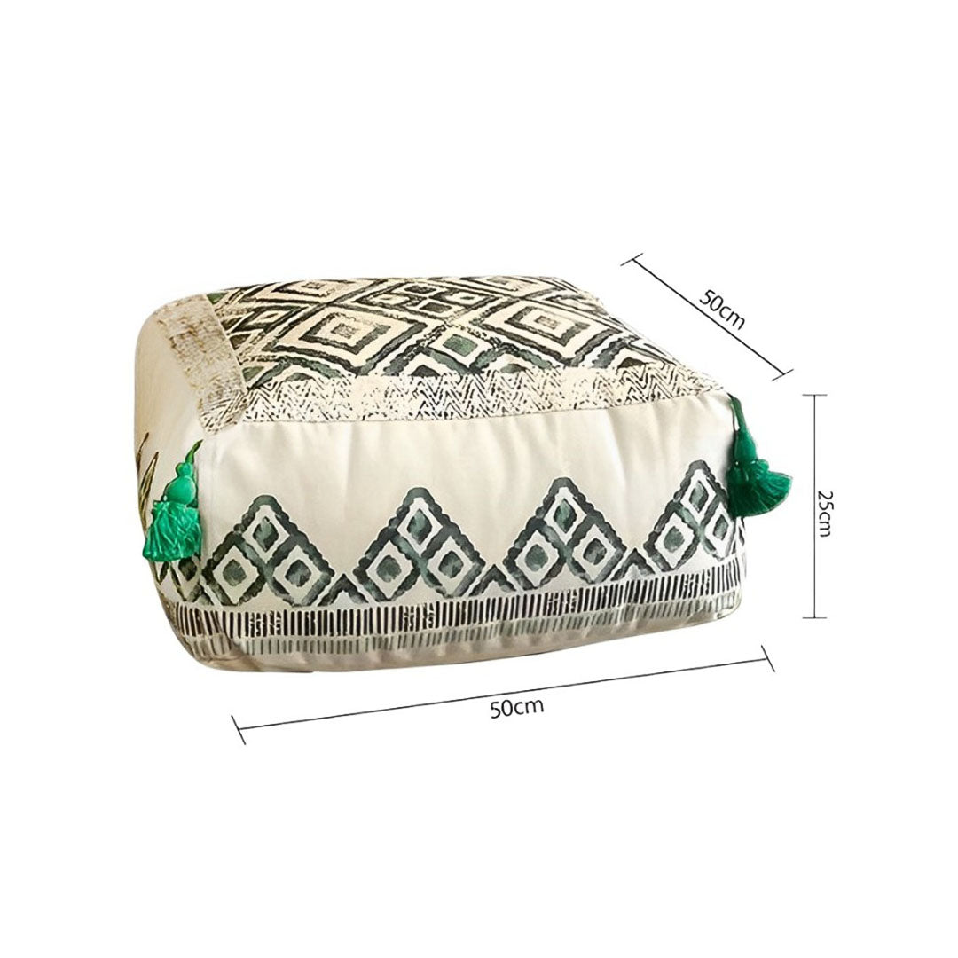 50cm Ultra-Comfort Polyester-Cotton Cushion with EPP Particle Support Home Decor