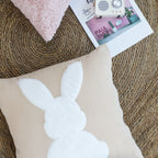 45cm Throw Pillow Light Tan Square Cushion