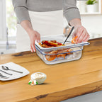 65mm Clear GN Pan 1/6 Food Tray