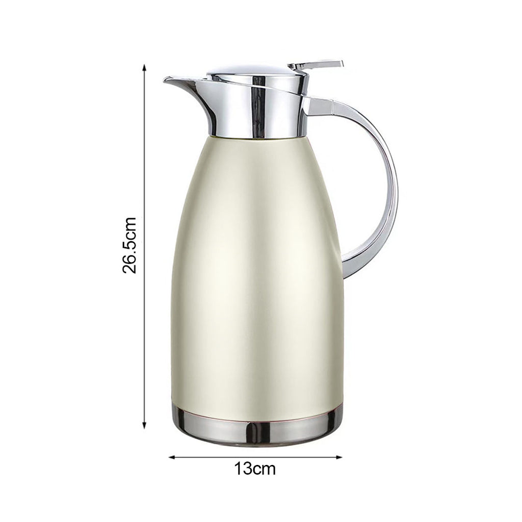Soga 1.8L GoldColor 3-Layer Vacuum Insulated Water Bottle