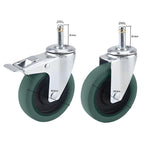 4" Swivel Castor Wheels with 2 Lock Brakes Casters