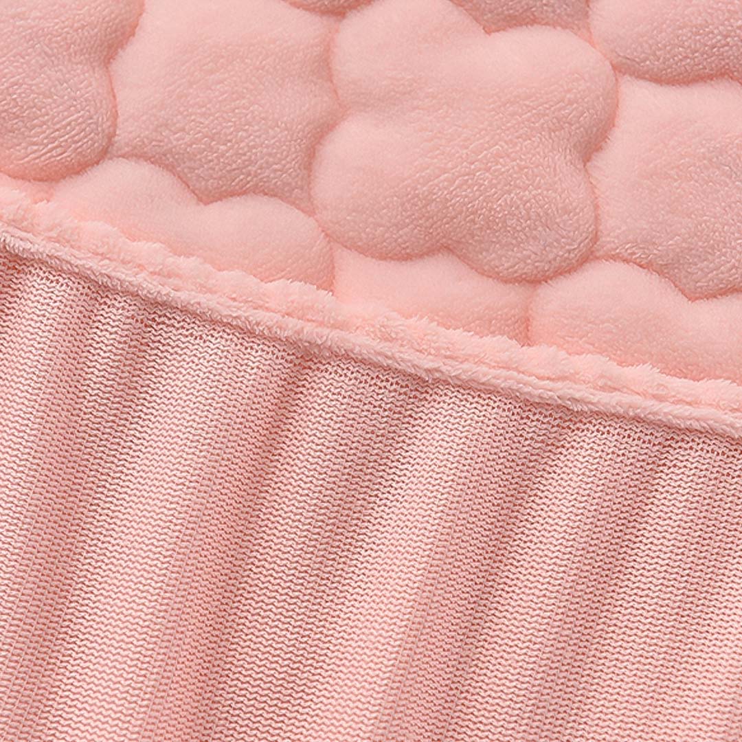 183cm Pink Wide Mattress Cover  Clover Design