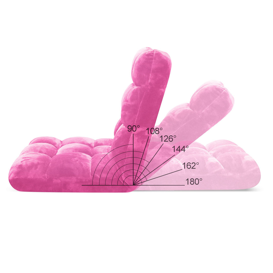Recliner Lounge Sofa Cushion Light Pink