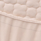 153cm  Beige Wide Mattress Cove  Clover Design