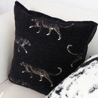 50cm Black Throw Pillow Elegant Decorative Cushion