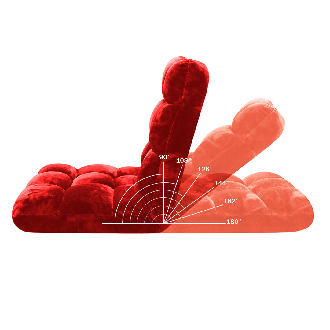 Recliner Lounge Sofa Cushion Red