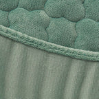 183cm Green Wide Mattress Cover Clover Design