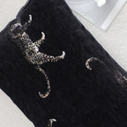 35cm Black Throw Pillow Elegant Decorative Cushion