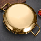 24cm Gold Plated 202 Material Stainless Steel and Kitchen essentials