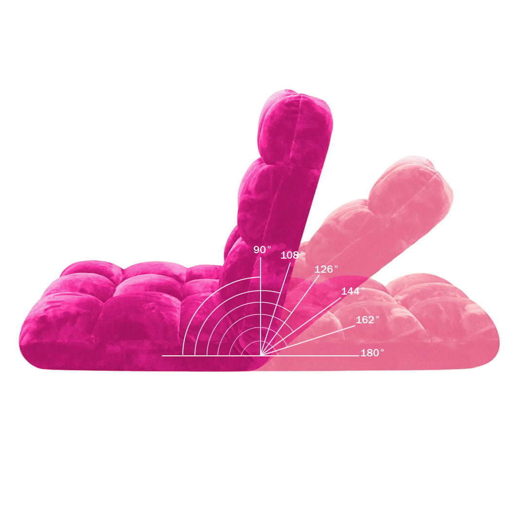 Recliner Lounge Sofa Cushion Pink