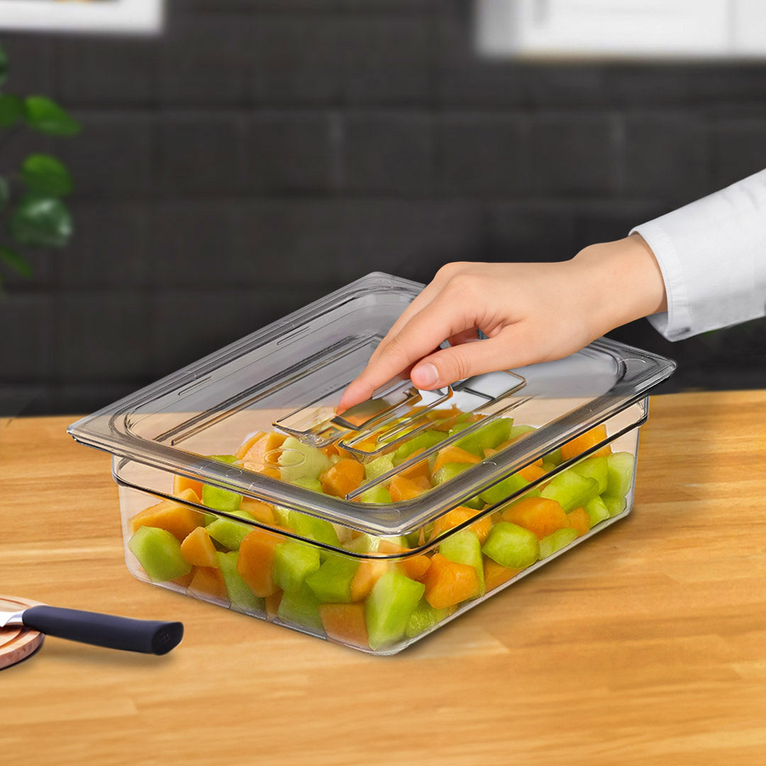 Clear 1/2 GN Lid Food Tray Cover