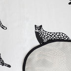 SOGA One-Seater White Leopard Print 90x90cm Throw Blanket Sofa Cover