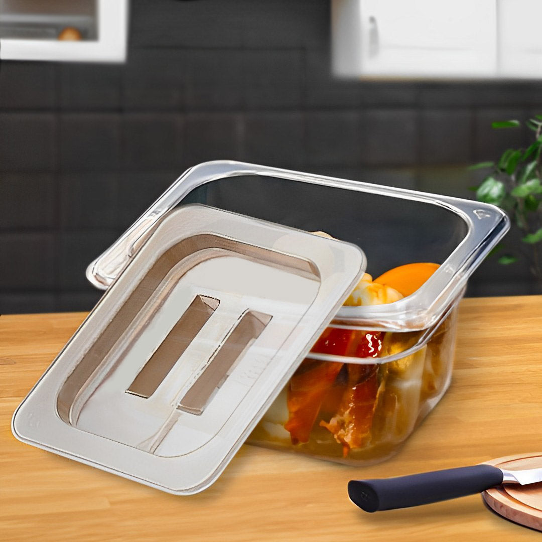 Clear Gastronorm 1/6 GN Lid Food Cover