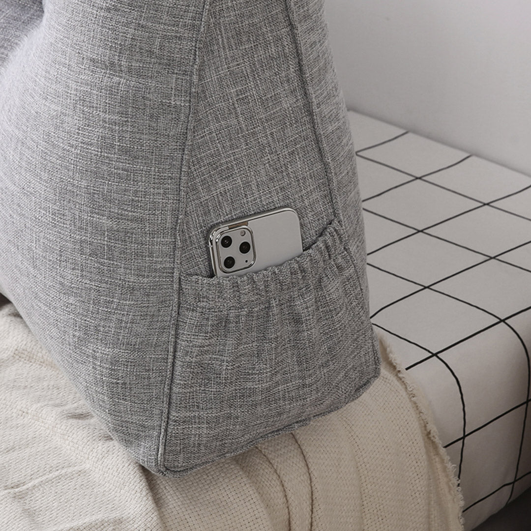 SOGA 100cm Silver Cushion Pillow