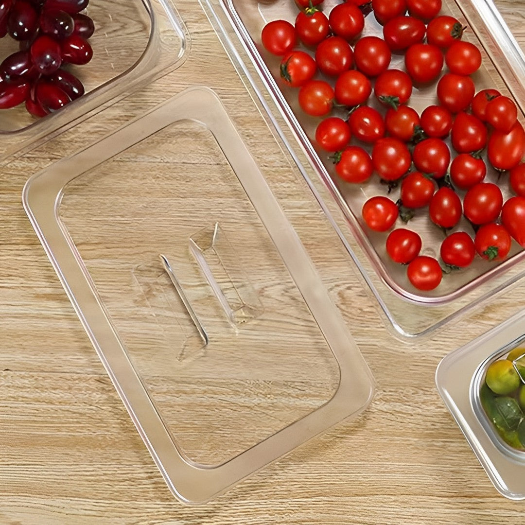 Clear 1/3 GN Lid Food Tray Cover