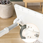 SOGA 60x40cm Portable Black Adjustable Foldable Laptop and Study Table