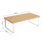 SOGA 40cm Wood Computer Monitor Elevated Stand Desktop Support Station Rack