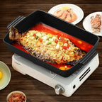 38cm Cast Iron Rectangle Bread Baking Dish