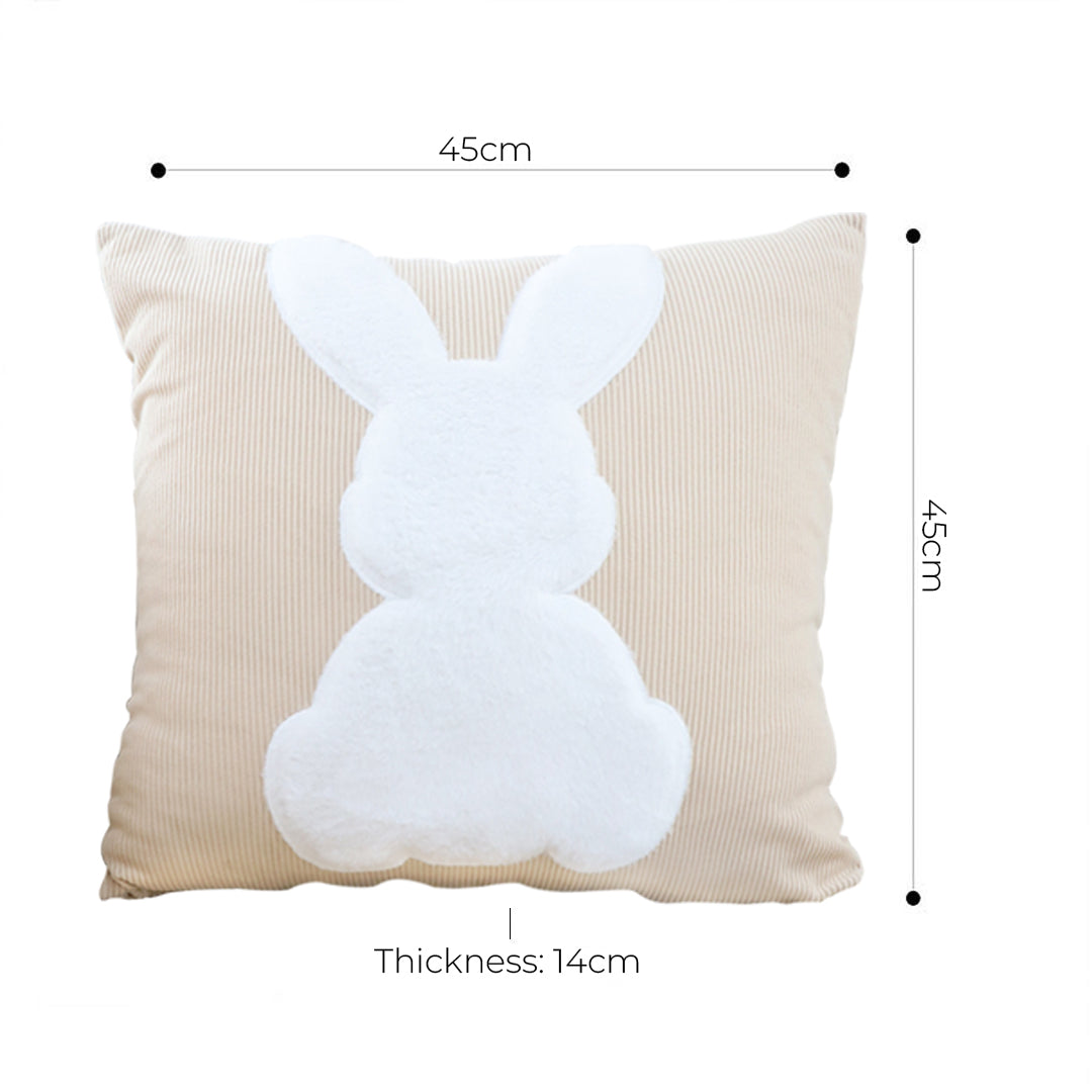 45cm Throw Pillow Light Tan Square Cushion