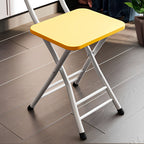 SOGA Yellow Foldable Chair Space Saving Seat Set of 2