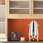 Stainless Steel Dispenser Beverage Juicer Container Jug with Side Handles