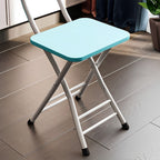 Foldable Chair Space Saving Seat Set of 2 Blue