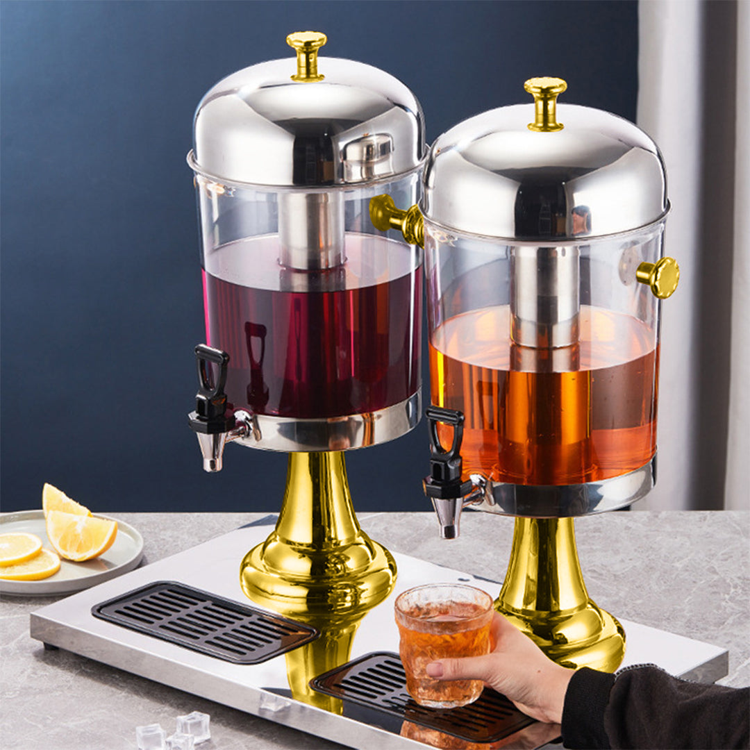 16L Dual Stainless Steel Dispenser