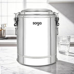 SOGA 50L Stainless Steel Insulated Stock Pot Hot & Cold Beverage Container