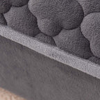138cm Grey Wide Mattress Cover