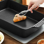 38cm Cast Iron Rectangle Bread Baking Dish