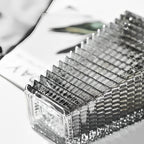 SOGA 28cm Modern Gray Ceramic Glass Vase Home Decor