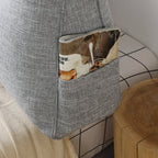 SOGA 100cm Silver Cushion Pillow